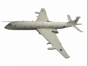 hawker siddley nimrod 3Dモデル