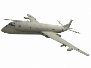 hawker siddley nimrod 3D Model