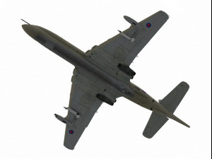 hawker siddley nimrod 3Dモデル