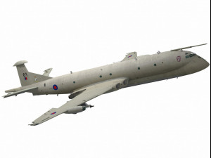 hawker siddley nimrod 3Dモデル