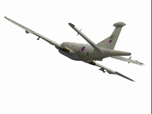 hawker siddley nimrod 3D Model