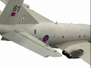 hawker siddley nimrod 3Dモデル