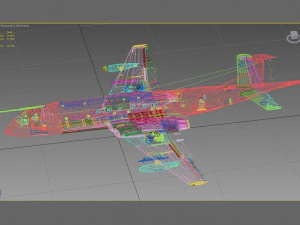 hawker siddley nimrod 3D Model