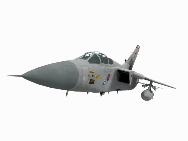 panavia tornado f3 3D Model .c4d .max .obj .3ds .fbx .stl .blend 