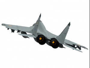 mikoyan gurevich mig-29 k fulcrum 3D Model