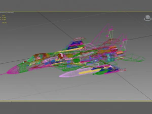 mikoyan gurevich mig-29 k fulcro Modello 3D