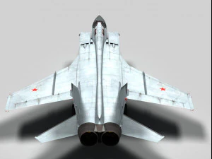mikoyan gurevich mig-31 foxhound 3D Model