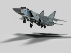 mikoyan gurevich mig-31 foxhound 3D Model