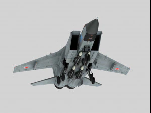 mikoyan gurevich mig-31 foxhound 3D Model