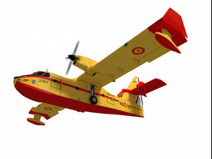 canadair cl-415 3D 모델