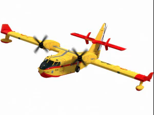 canadair cl-415 3D Model