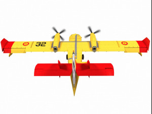 canadair cl-415 3D 모델