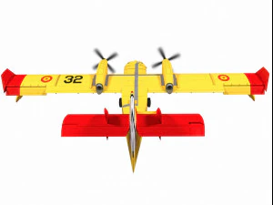 canadair cl-415 3D Model