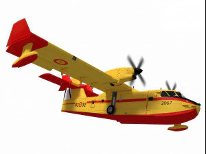 canadair cl-415 3D Model