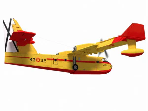 canadair cl-415 3D Model