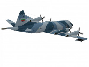 lockheed p- orion iranian scheme 3D 模型
