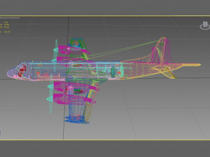 lockheed p- orion iranian scheme 3D 模型