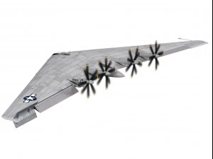 northrop xb-35 3D Model