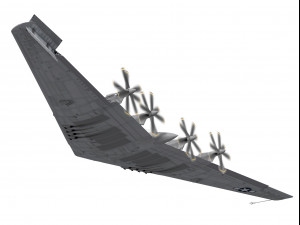 northrop xb-35 3D 모델