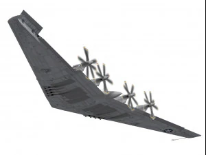 northrop xb-35 3D Model