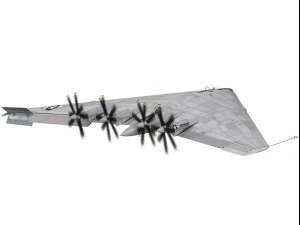 northrop xb-35 3D Model