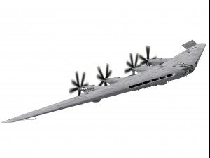 northrop xb-35 3D 모델