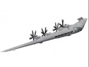northrop xb-35 3D Model