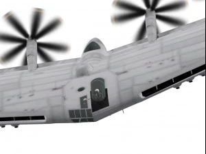 northrop xb-35 3D Model
