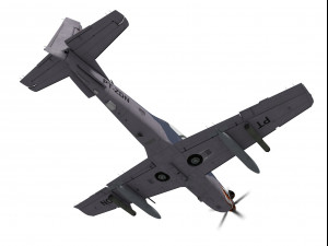 embraer emb 314 super tucano 3D 모델