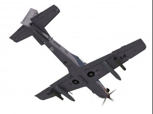 embraer emb 314 super tucano 3D Model