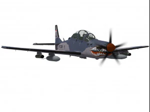 embraer emb 314 super tucano 3D Model
