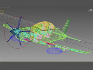 Pilatus pc-21 3D Model