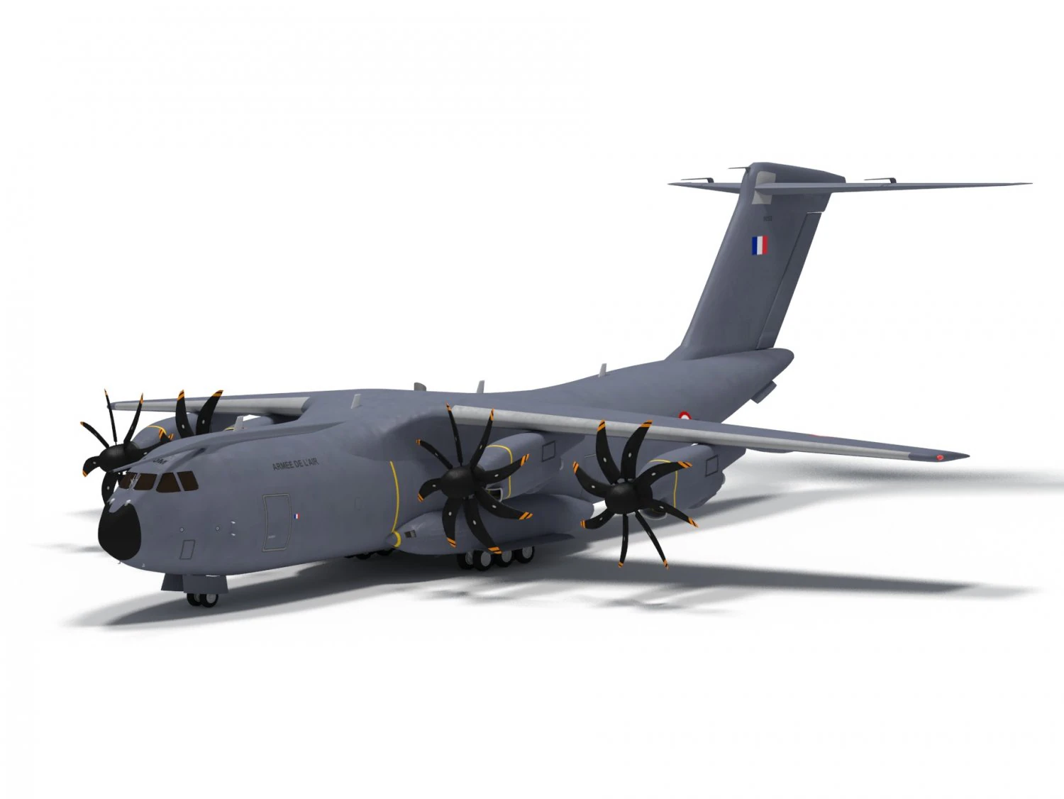 airbus a-400 atlas 3D Model .c4d .max .obj .3ds .fbx .stl .blend