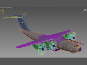 airbus a-400 atlas 3D Model