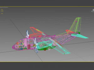 alenia c-27j spartan 3D Model
