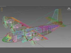 Breguet 941 3D Model