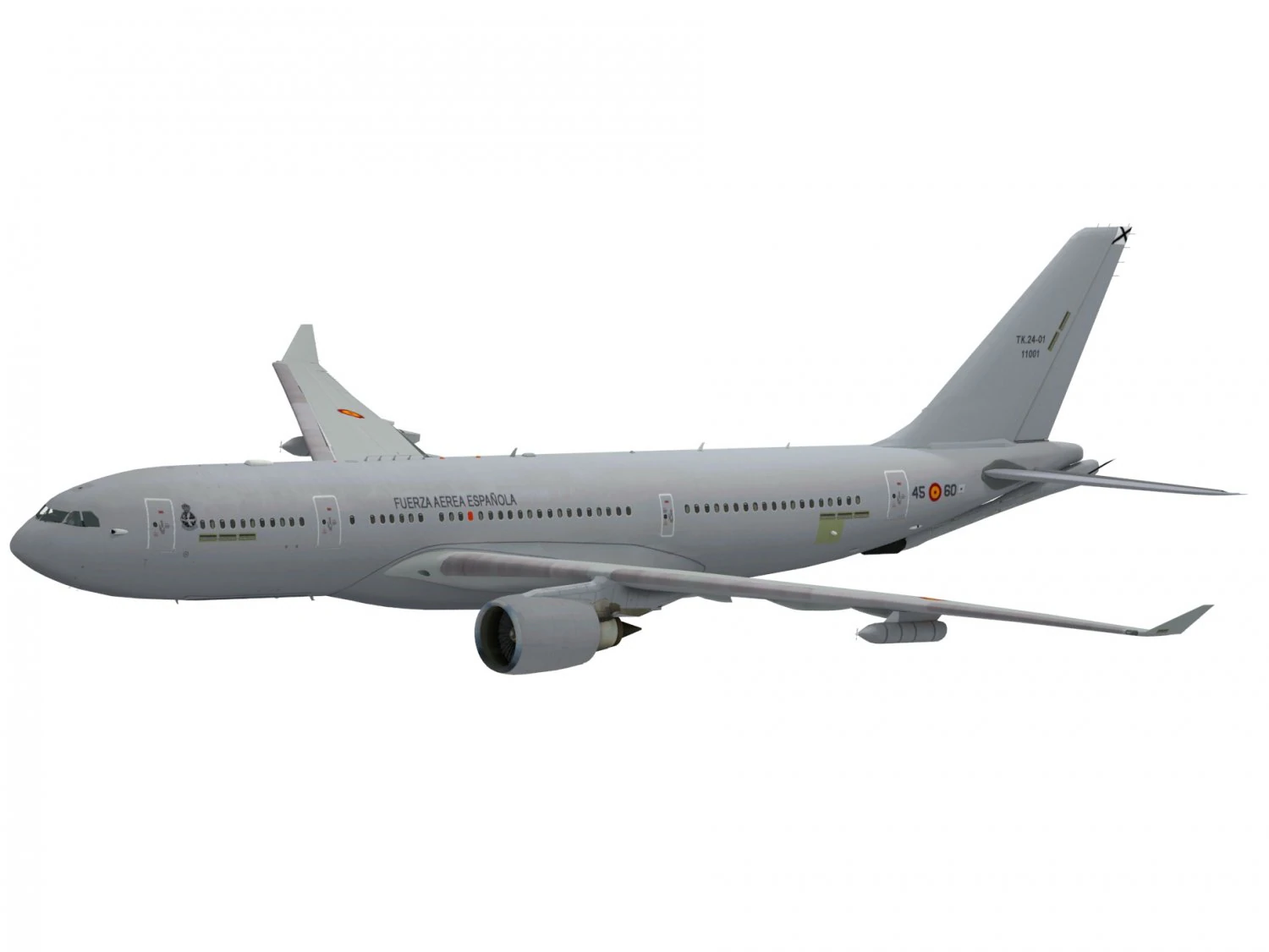 airbus a-330 mrtt 3D Model .c4d .max .obj .3ds .fbx .stl .blend