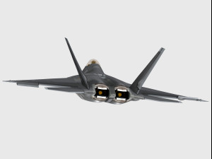 lockheed martin f-22 raptor 3D Model