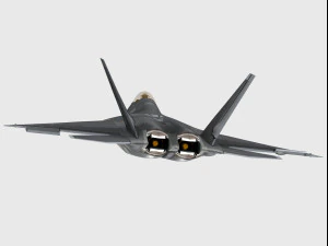 lockheed martin f-22 raptor 3D Model