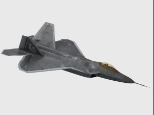 lockheed martin f-22 raptor 3D Model