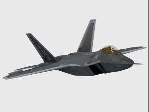 lockheed martin f-22 raptor 3D Model