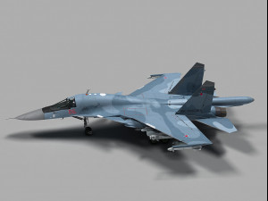 sukhoi su-34 fullback Modelo 3D