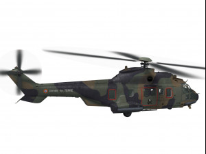 eurocopter as332 super puma 3Dモデル