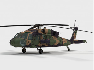 sikorsky uh-60 black hawk 3D Model