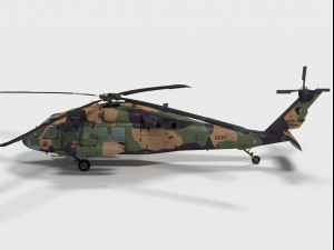 sikorsky uh-60 black hawk Modelo 3D
