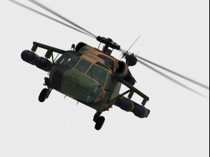 sikorsky uh-60 black hawk Modelo 3D