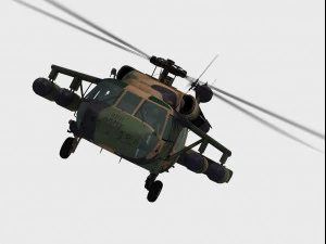 sikorsky uh-60 black hawk 3D Model
