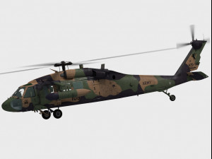 sikorsky uh-60 black hawk Modelo 3D