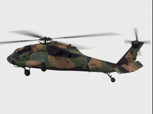 sikorsky uh-60 black hawk 3D Model