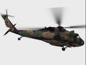sikorsky uh-60 black hawk Modelo 3D